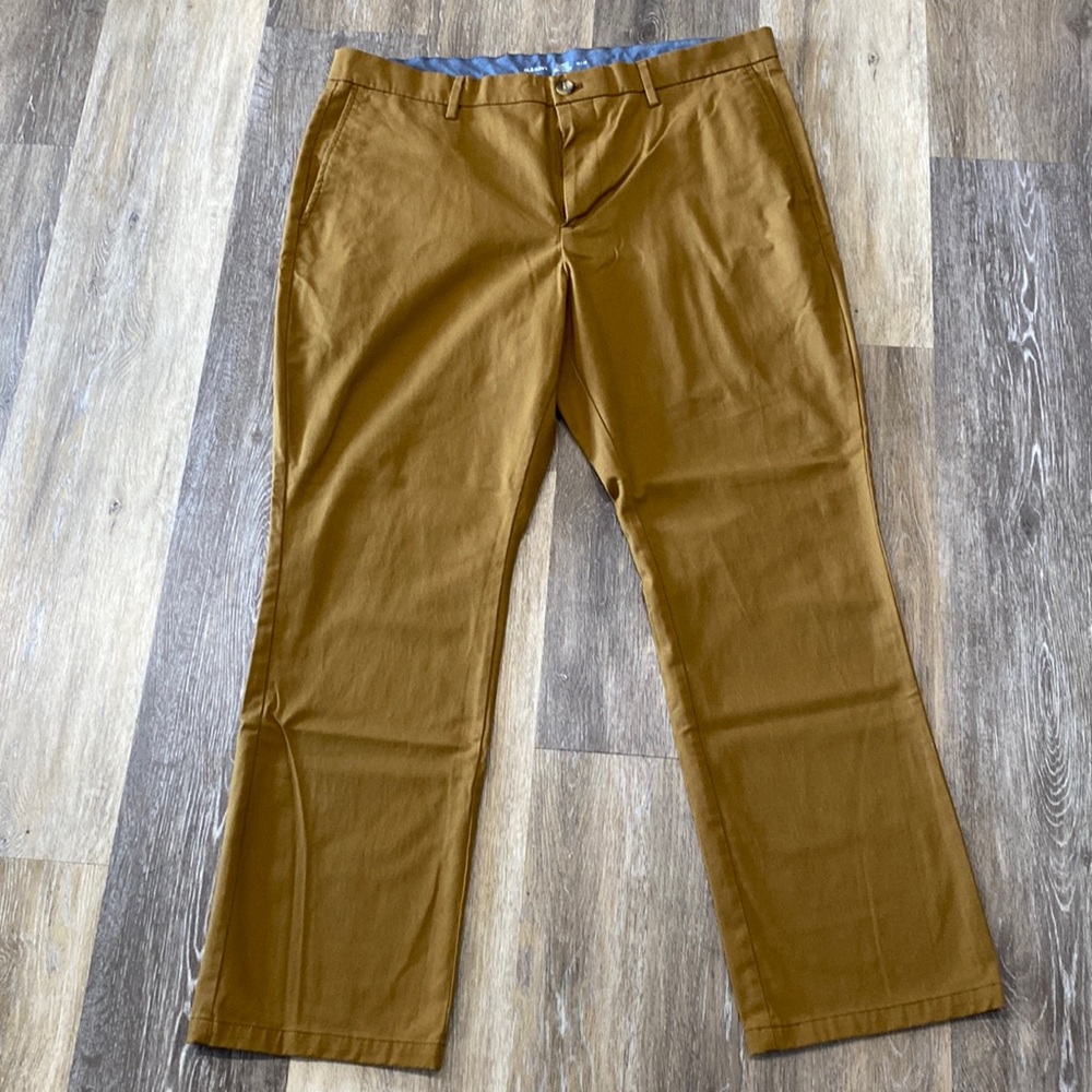 Mens Flat Front Pants